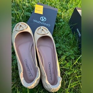 Valentino flats Size 8 Ladies